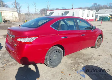 2014 Nissan Sentra S из США, поврежденный, VIN 3N1AB7AP8EL693139